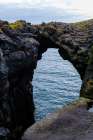 Iceland. Natural arch in Snaefellsnes National Park on the Grundarfjordur fjord. Coastal Print